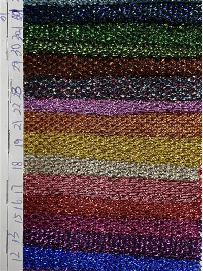 GZ-CLN  金屬亮片布  閃光布 側面照